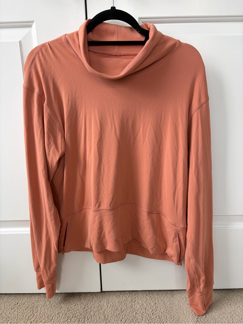 Lululemon Ready to Rulu Pullover - Pink Savanah - Size 8